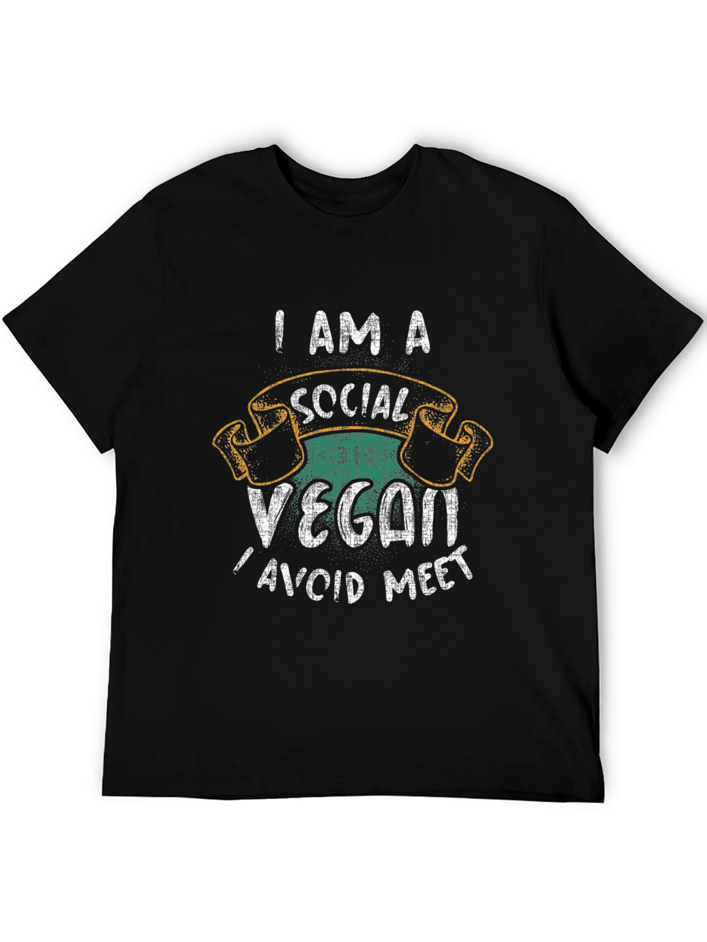 Social Vegan Funny T-Shirt
