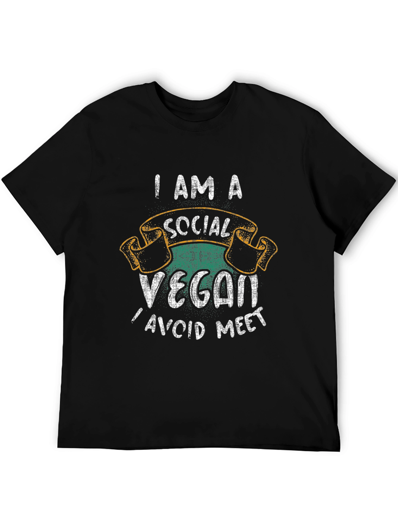 Social Vegan Funny T-Shirt