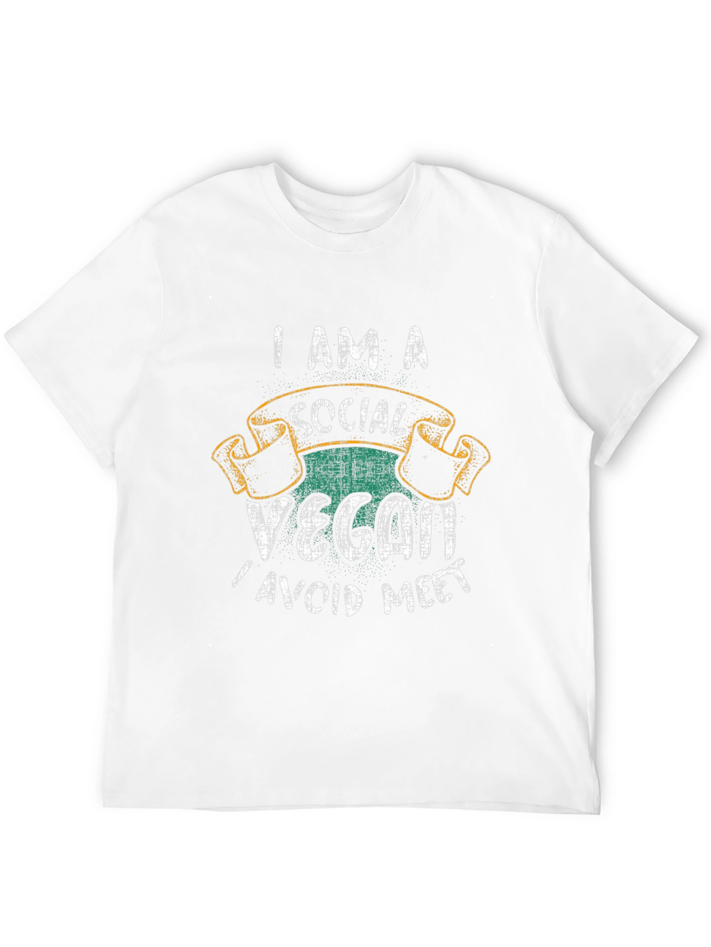 Social Vegan Funny T-Shirt