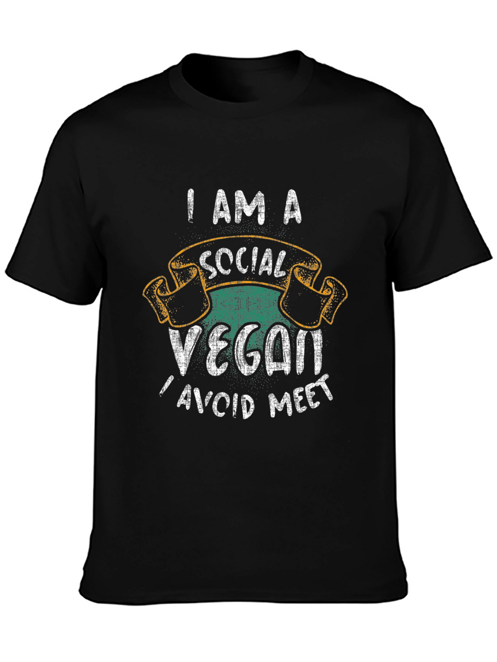 Social Vegan Funny T-Shirt