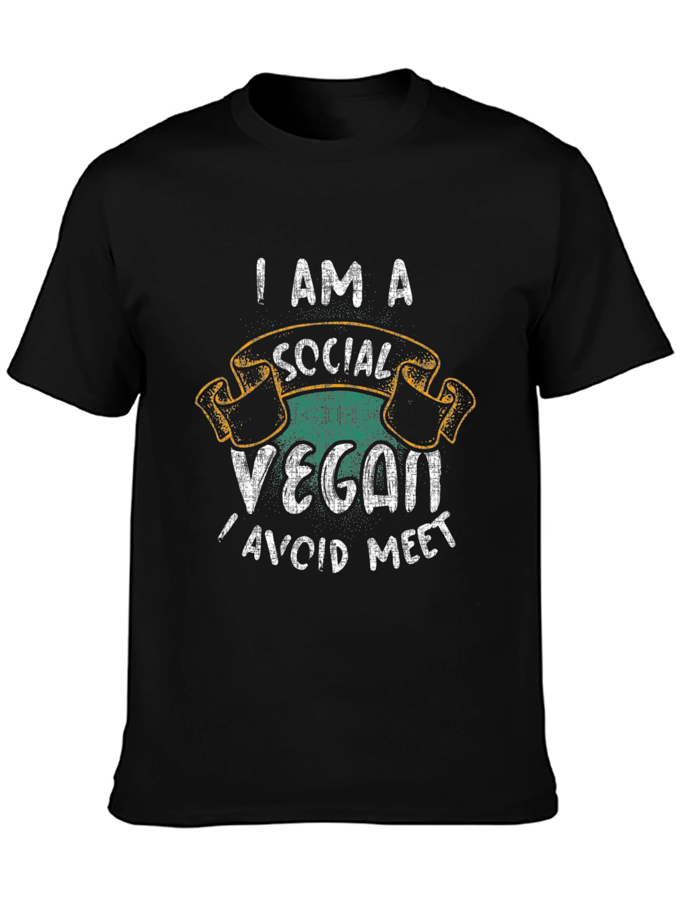Social Vegan Funny T-Shirt