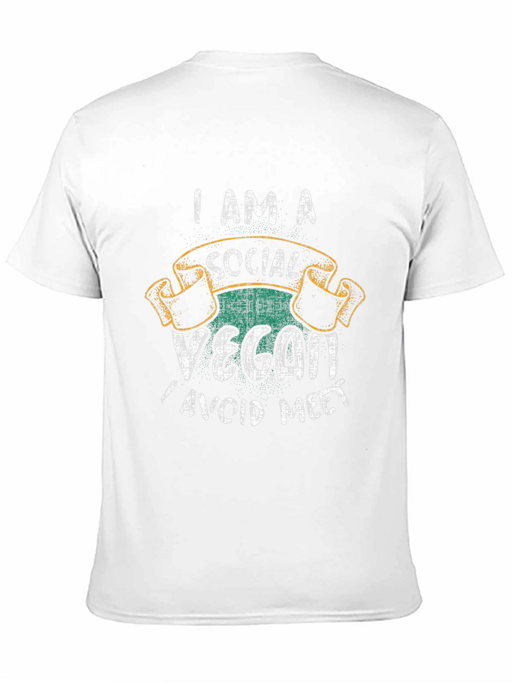 Social Vegan Funny T-Shirt