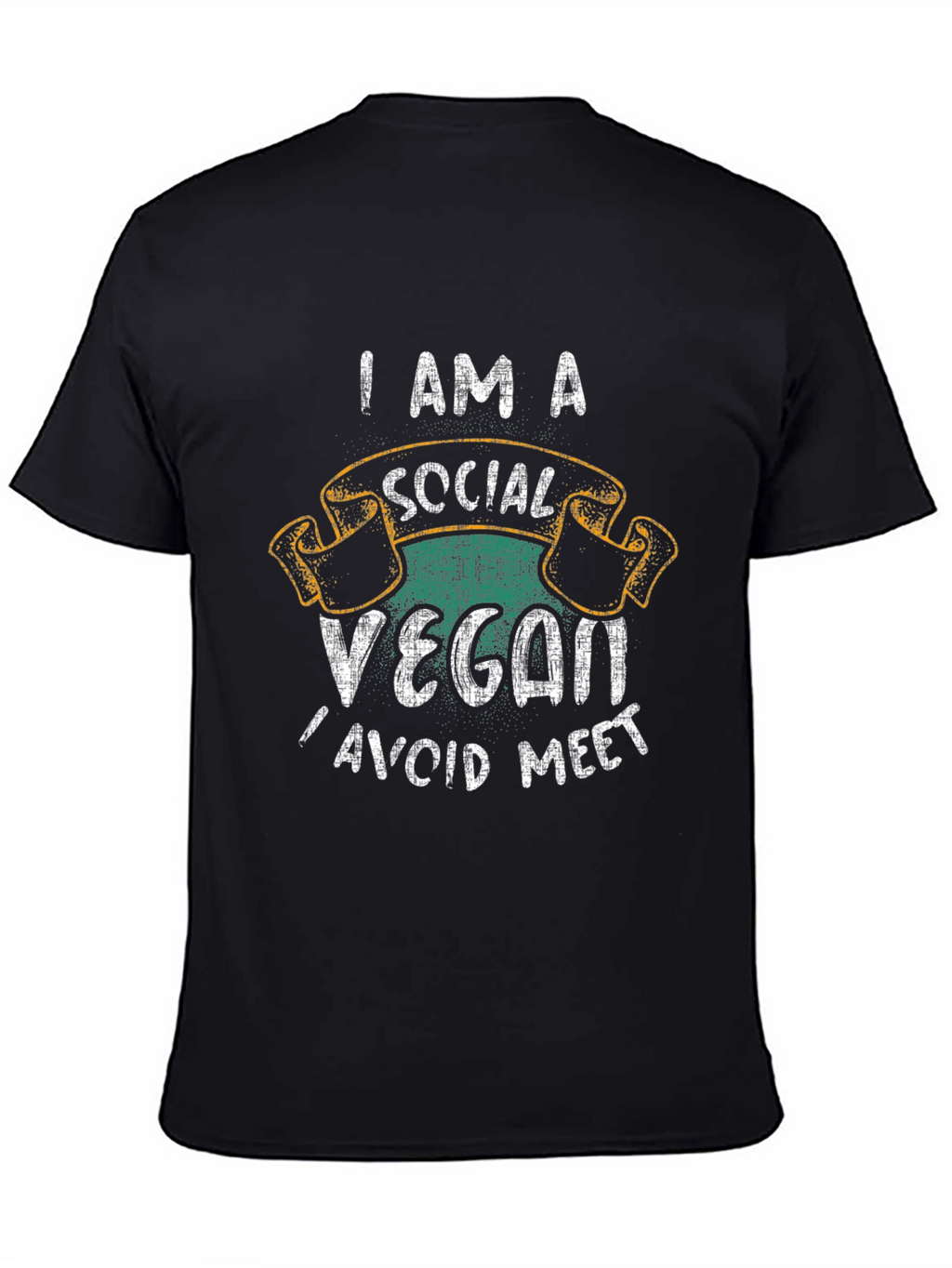 Social Vegan Funny T-Shirt