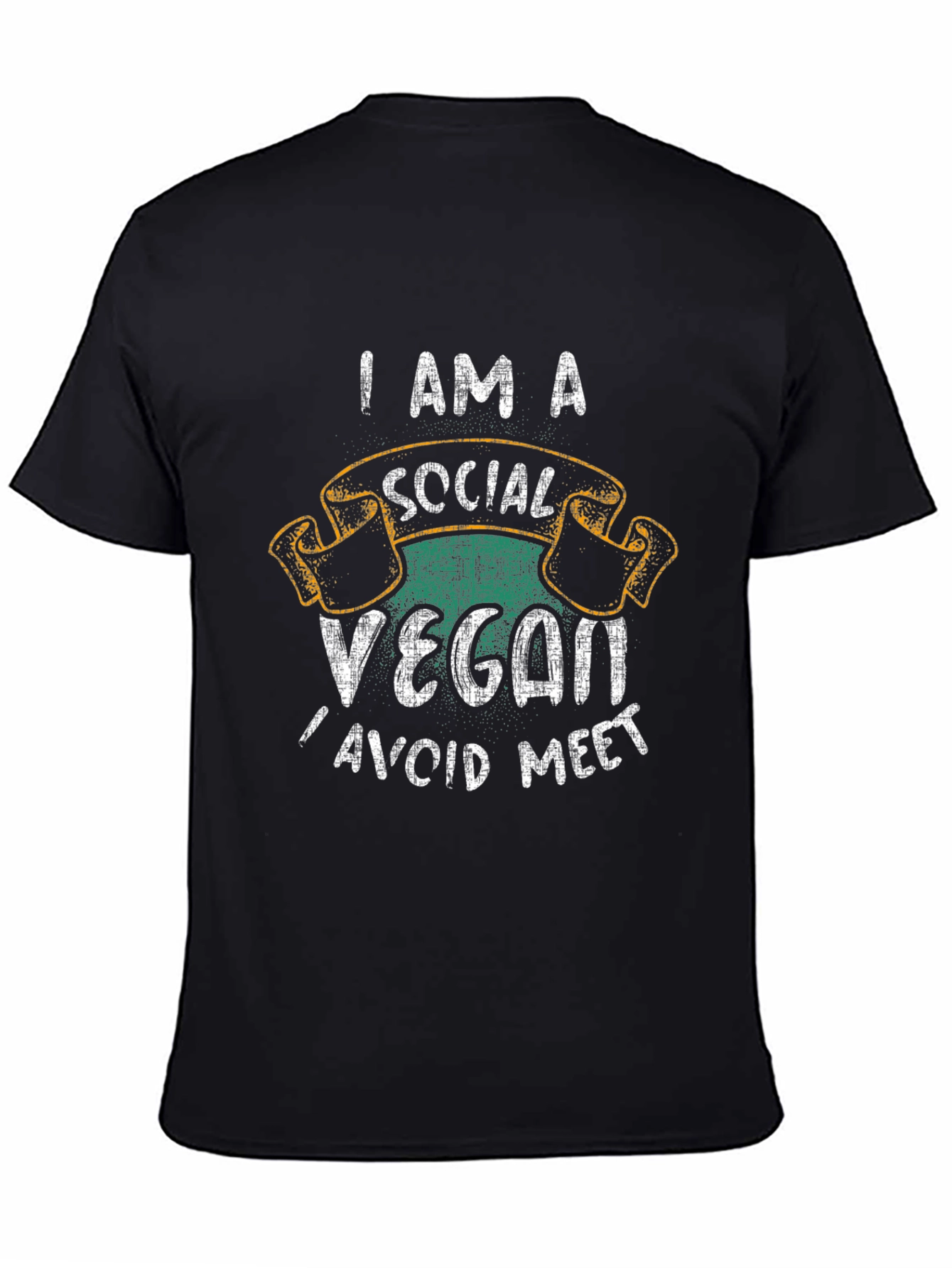 Social Vegan Funny T-Shirt
