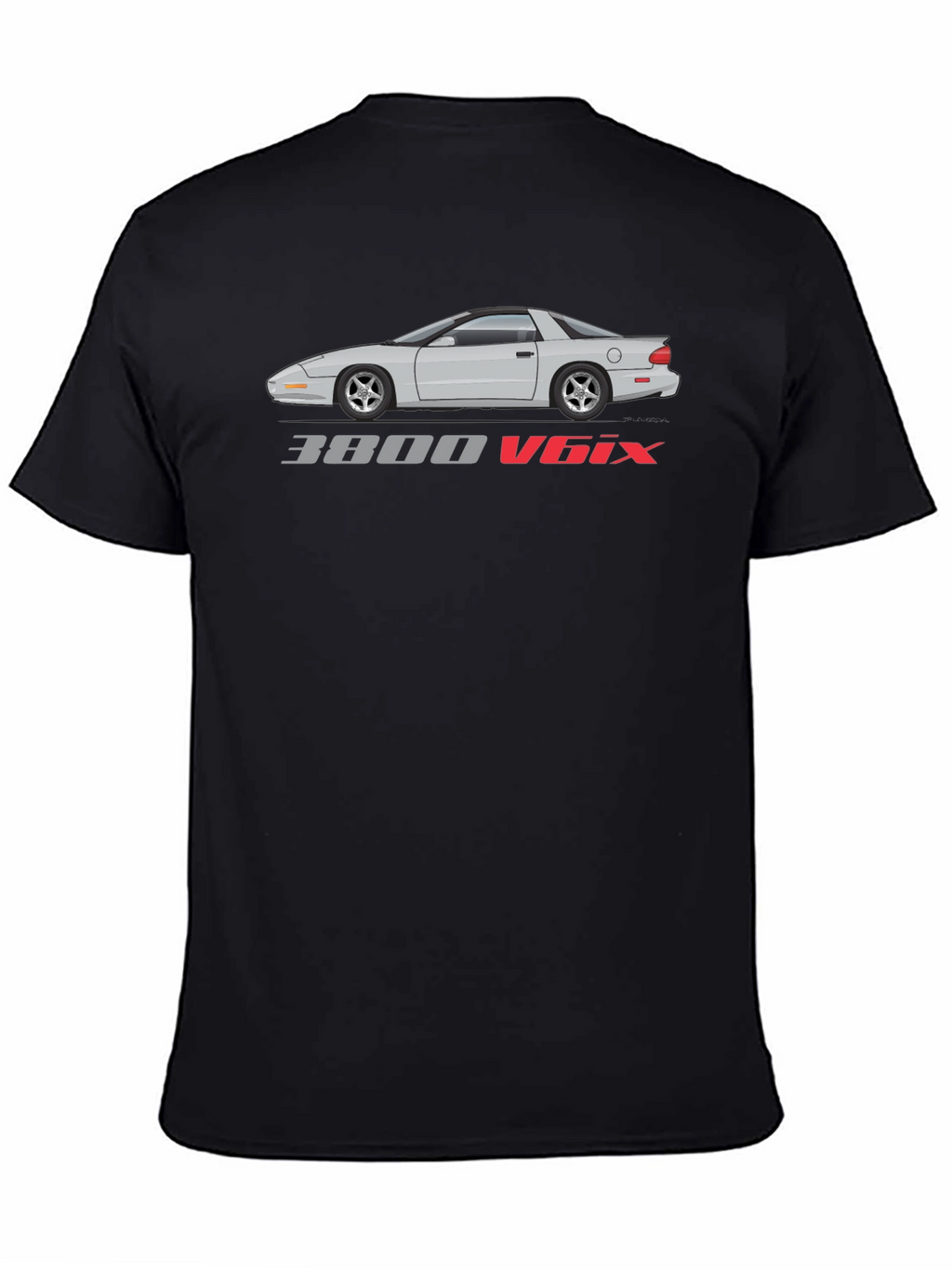 3800 V6ix Car Graphic T-Shirt