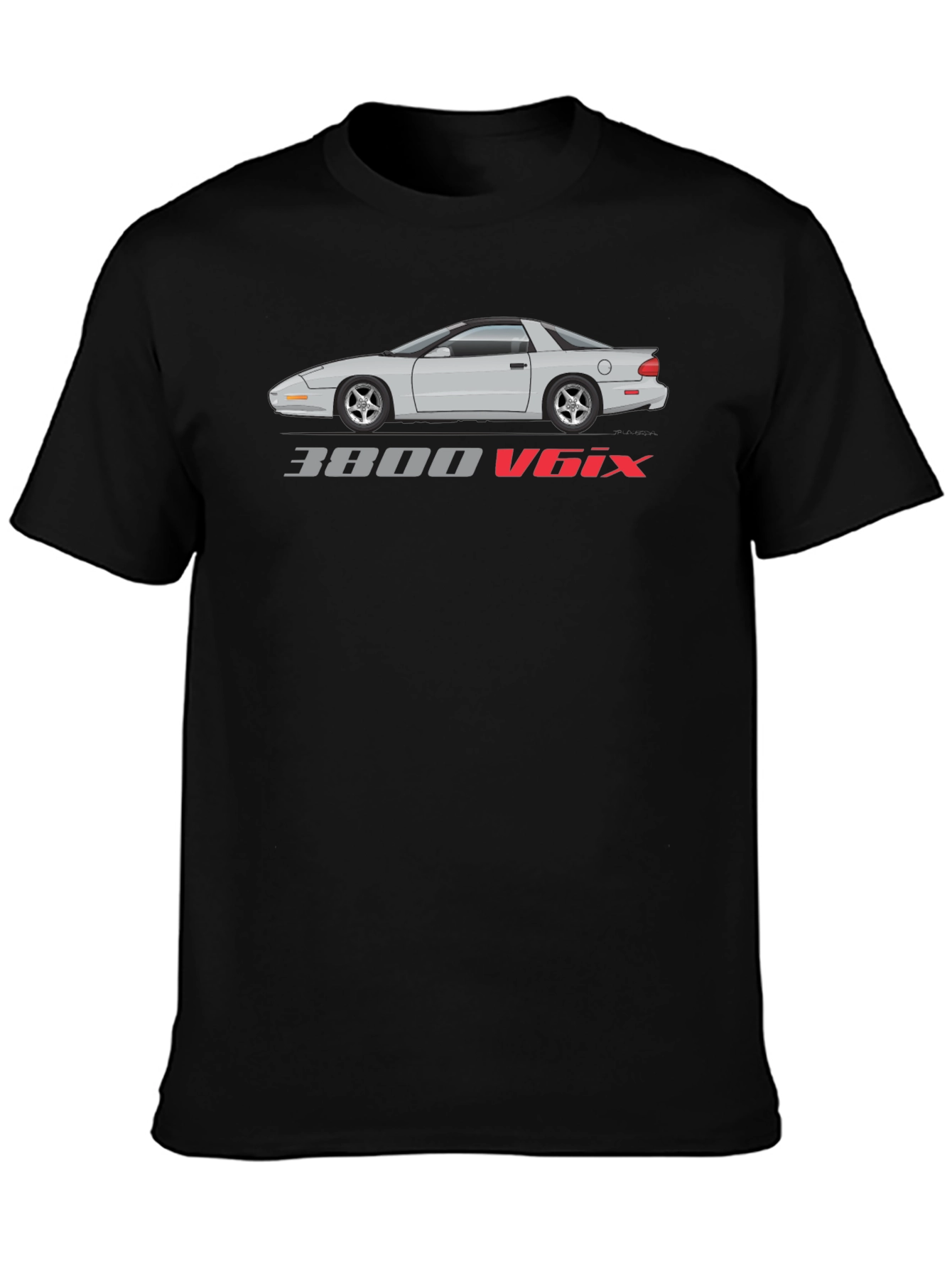 3800 V6ix Car Graphic T-Shirt