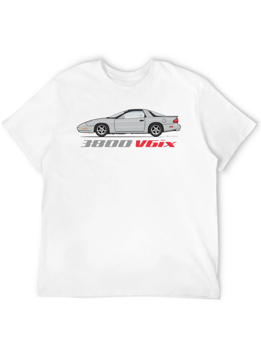 3800 V6ix Car Graphic T-Shirt
