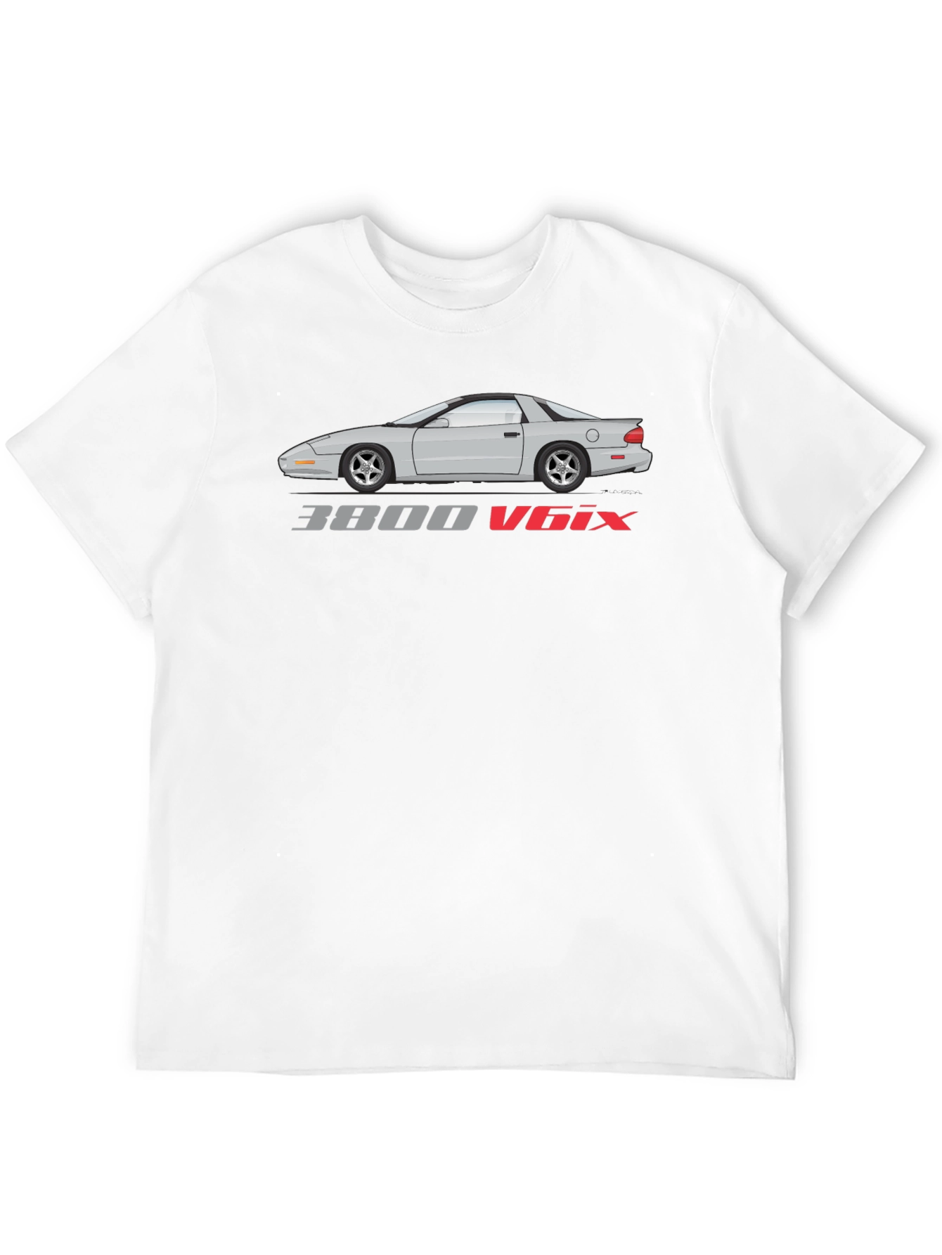 3800 V6ix Car Graphic T-Shirt