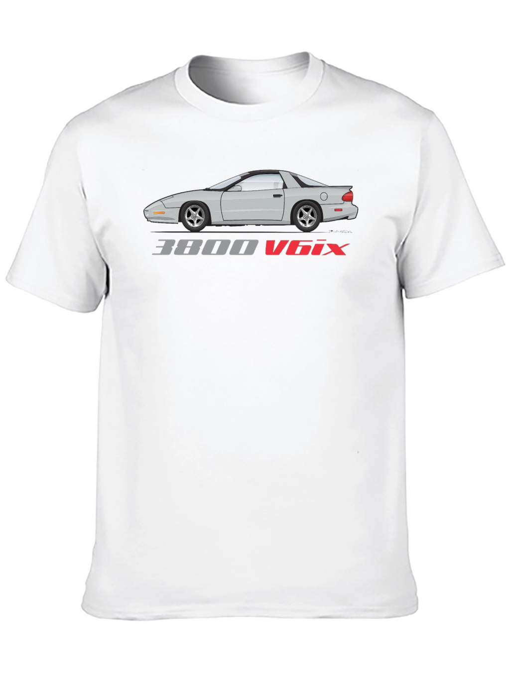 3800 V6ix Car Graphic T-Shirt