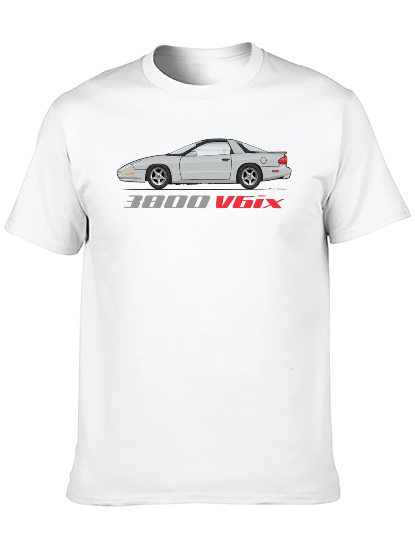 3800 V6ix Car Graphic T-Shirt