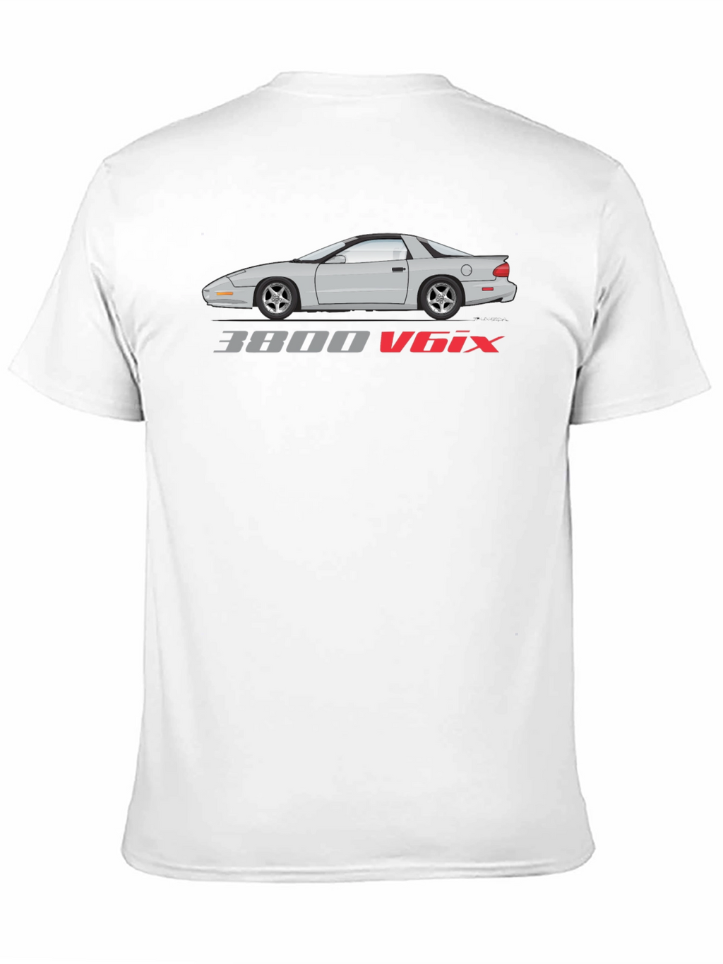 3800 V6ix Car Graphic T-Shirt