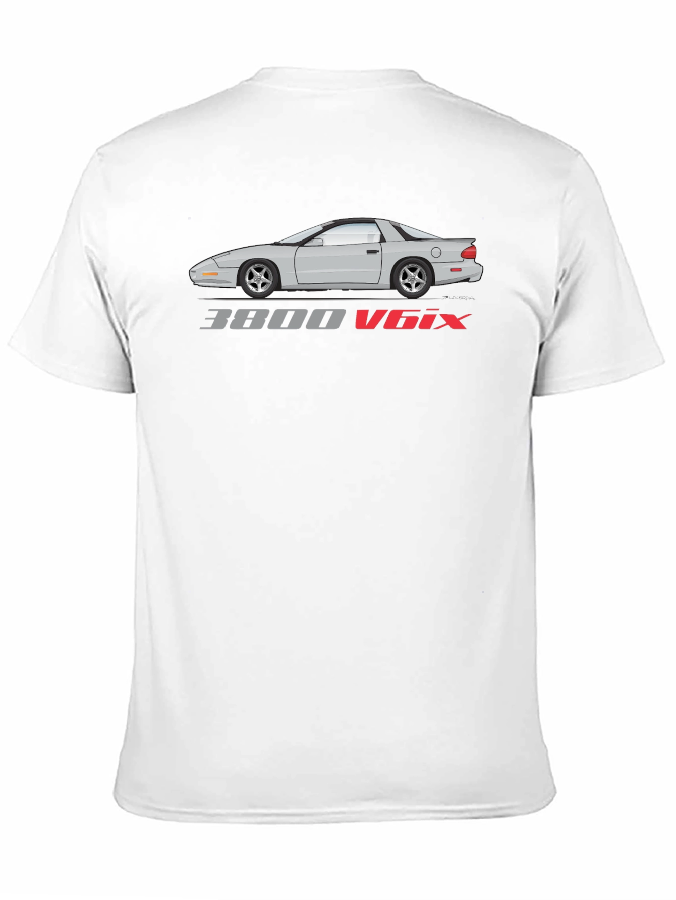 3800 V6ix Car Graphic T-Shirt