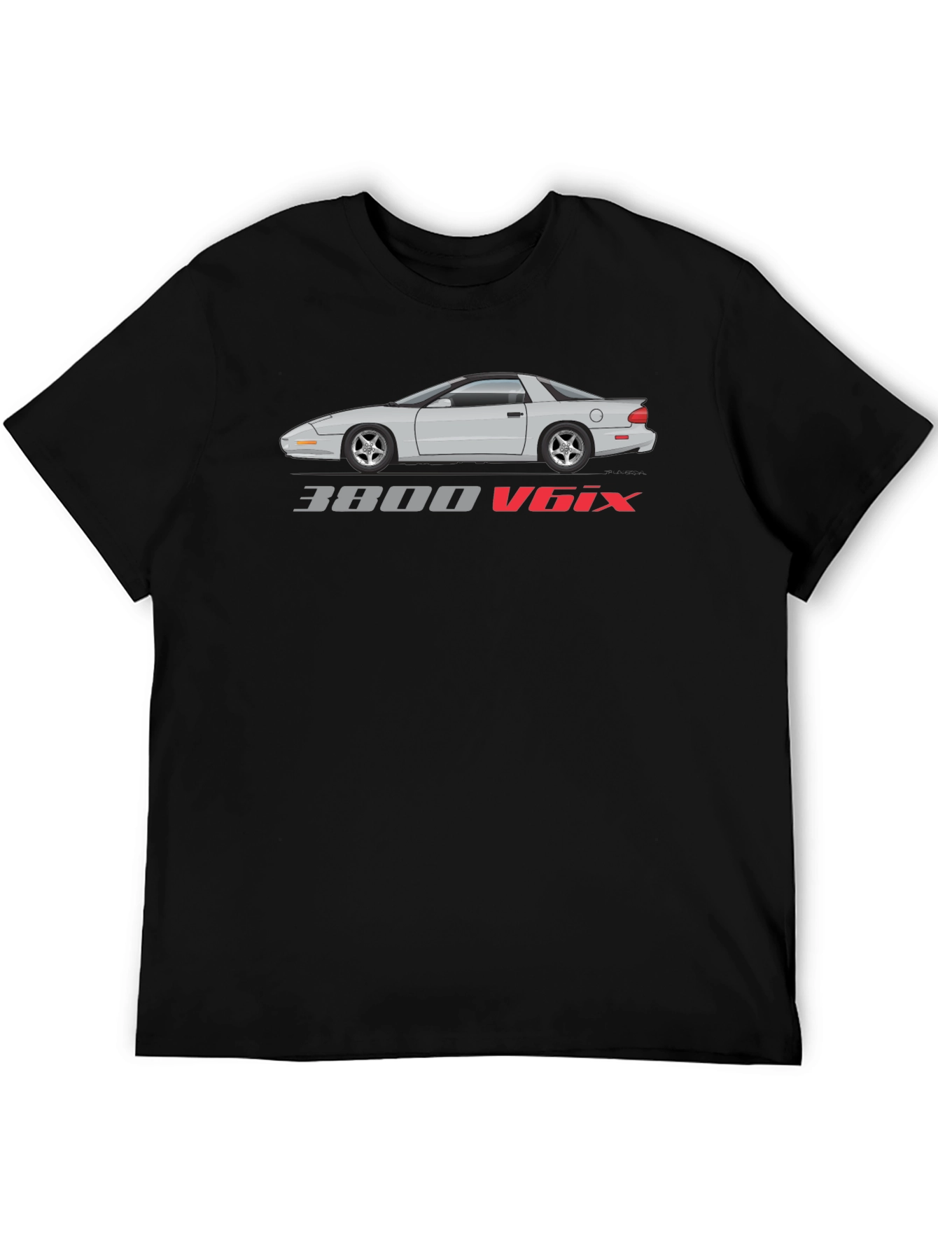 3800 V6ix Car Graphic T-Shirt