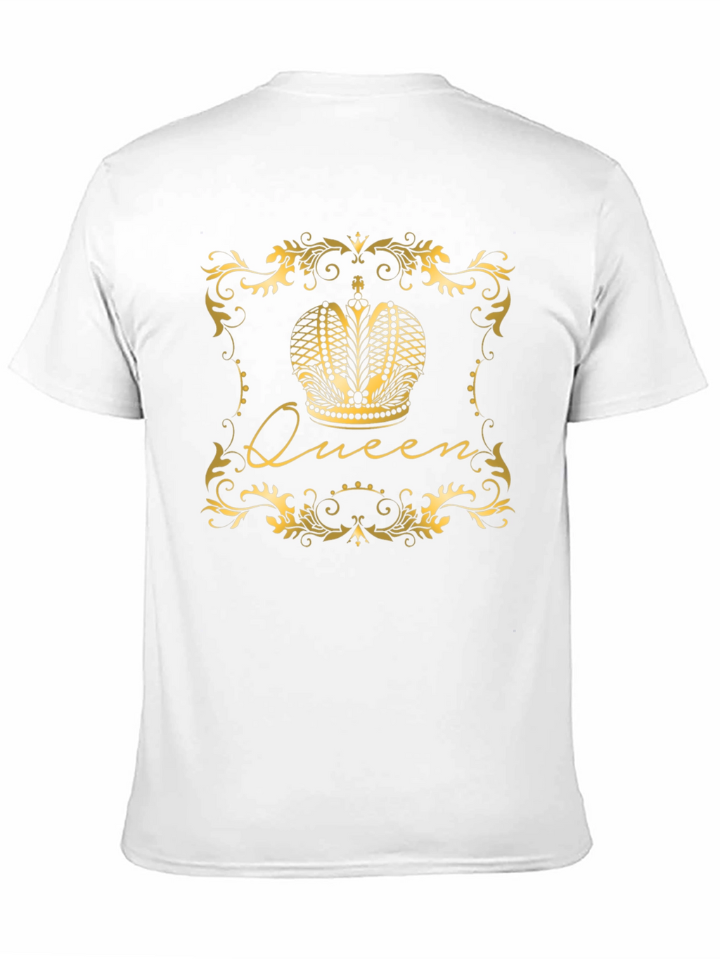 Queen Crown Graphic Tee - Stylish Black T-Shirt