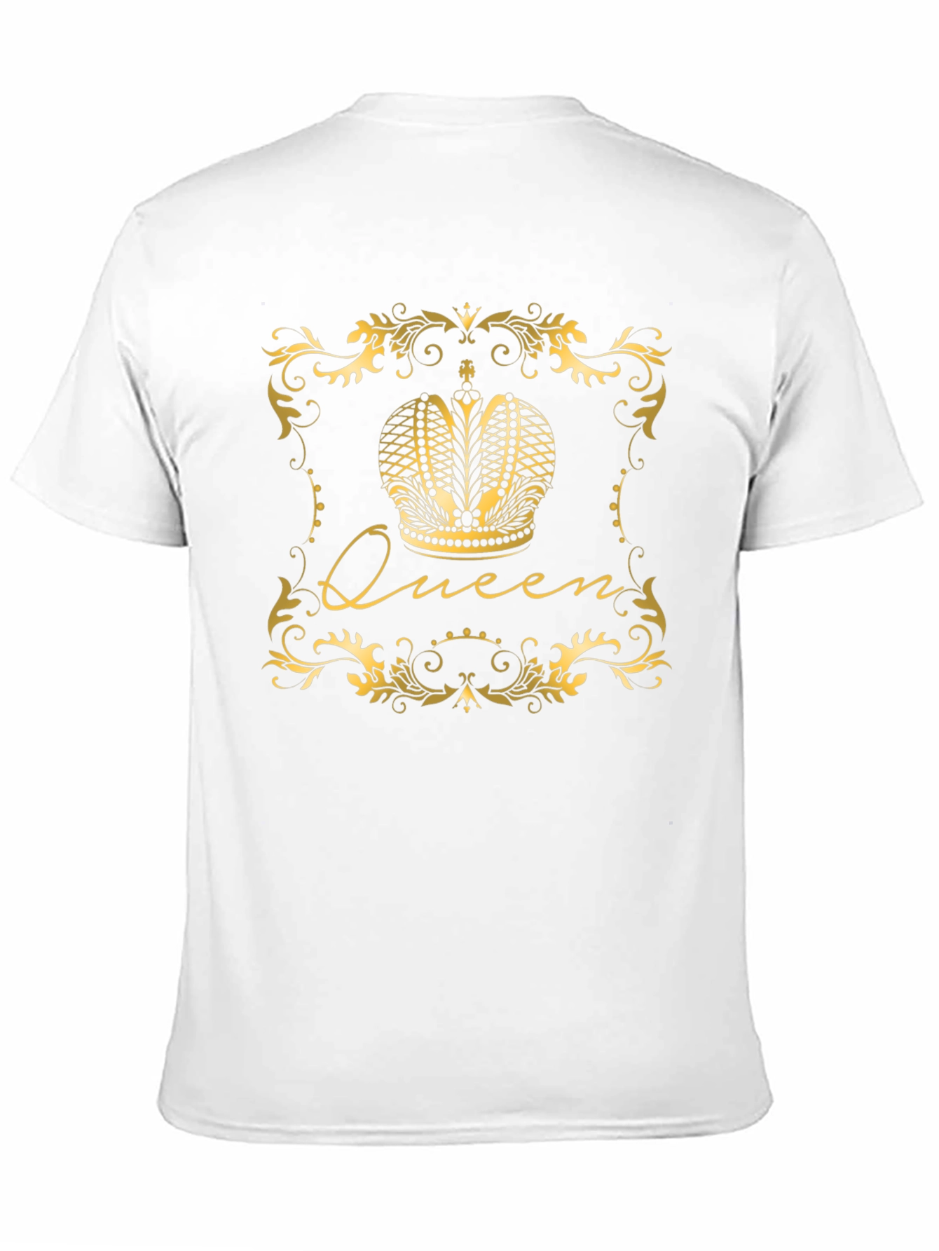 Queen Crown Graphic Tee - Stylish Black T-Shirt