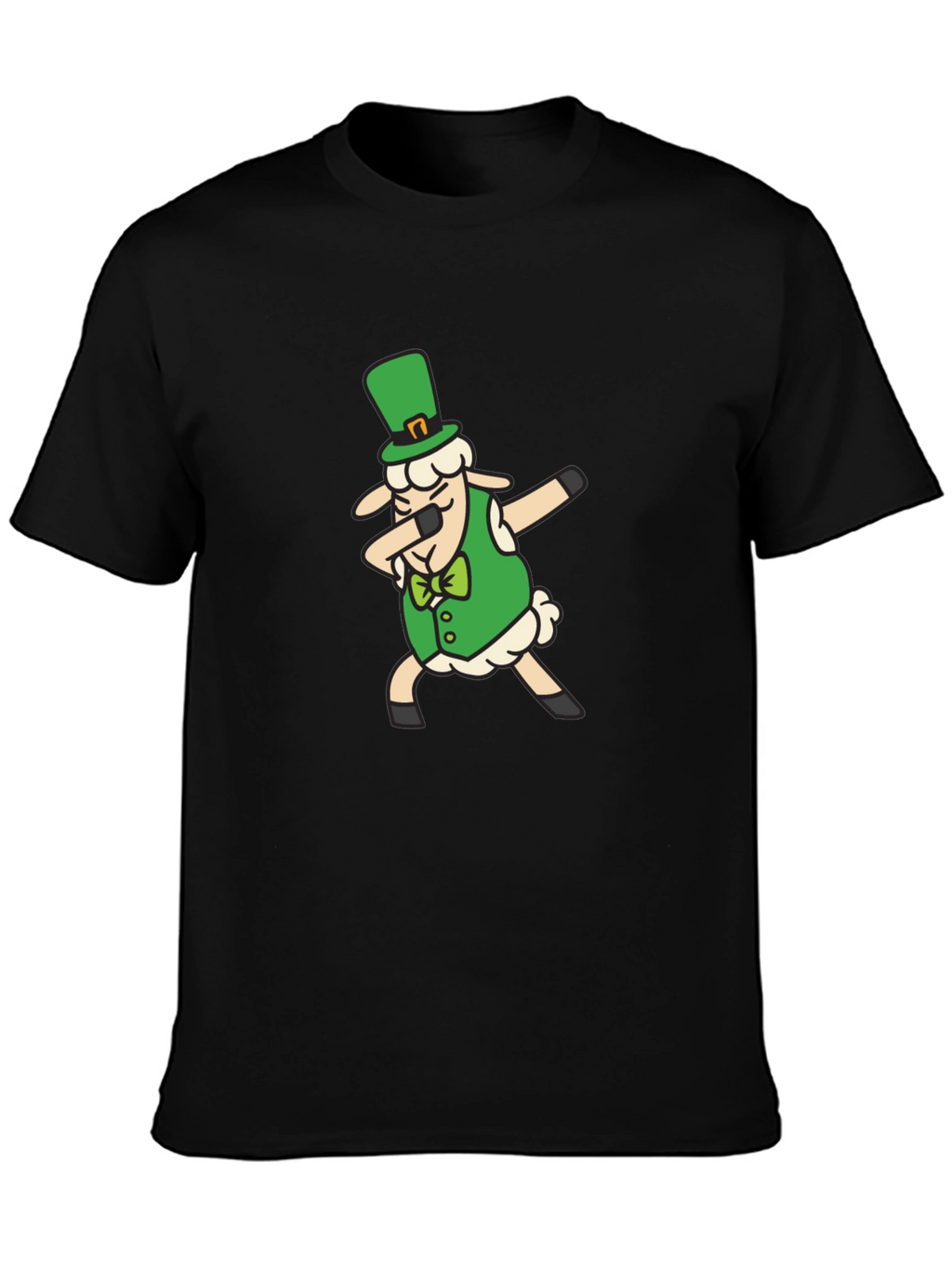 Lucky Sheep Dab T-Shirt - St. Patricks Day Tee