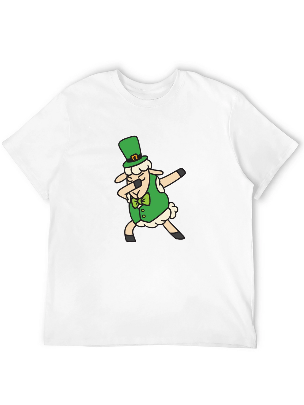 Lucky Sheep Dab T-Shirt - St. Patricks Day Tee