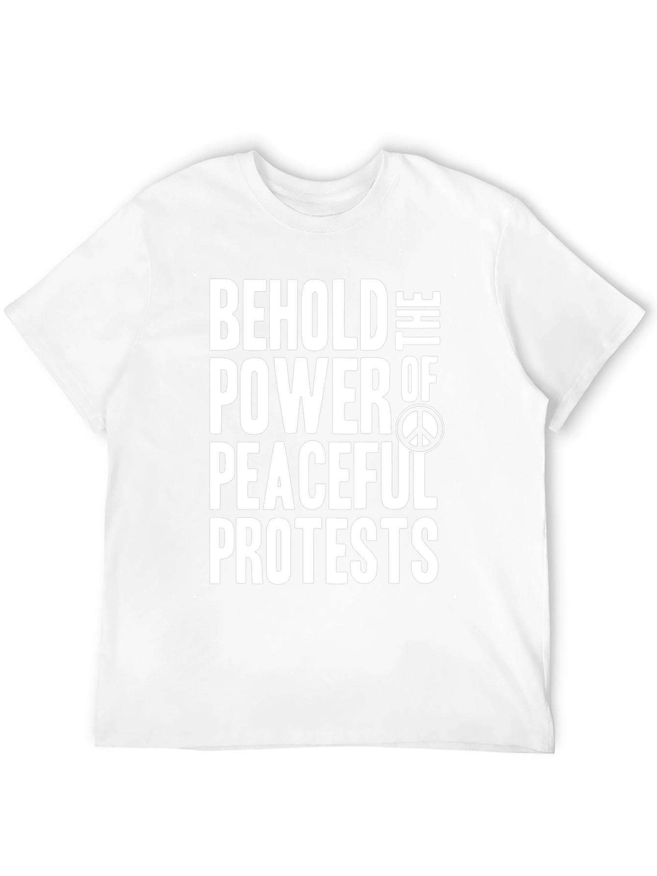 Peaceful Protest T-Shirt - Bold Statement Tee