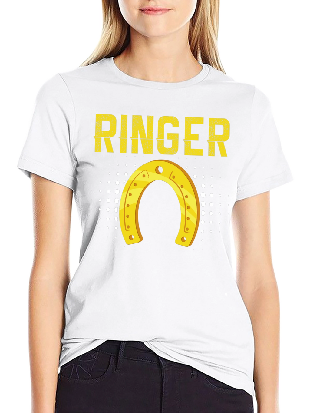 RINGER Horseshoe T-Shirt - Lucky Charm Tee