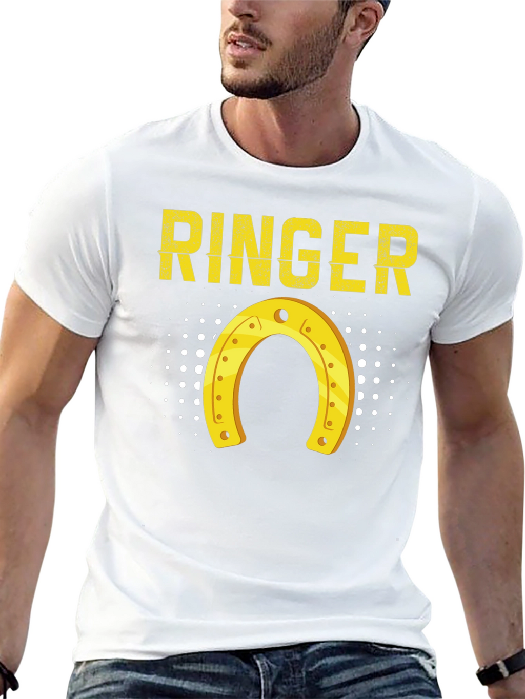 RINGER Horseshoe T-Shirt - Lucky Charm Tee