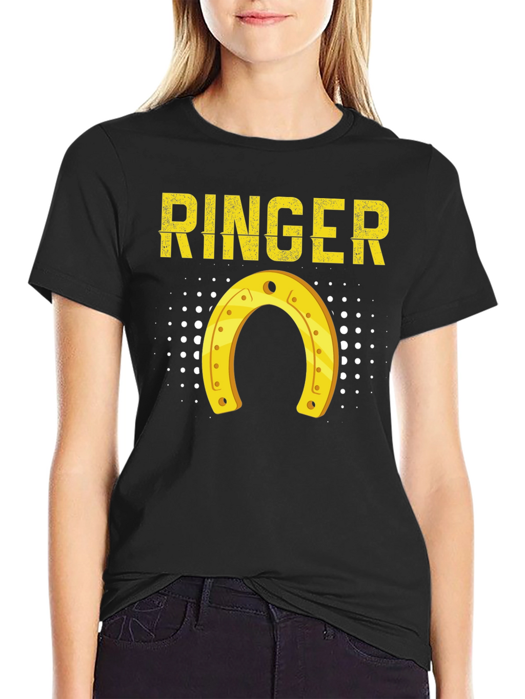 RINGER Horseshoe T-Shirt - Lucky Charm Tee