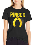 RINGER Horseshoe T-Shirt - Lucky Charm Tee