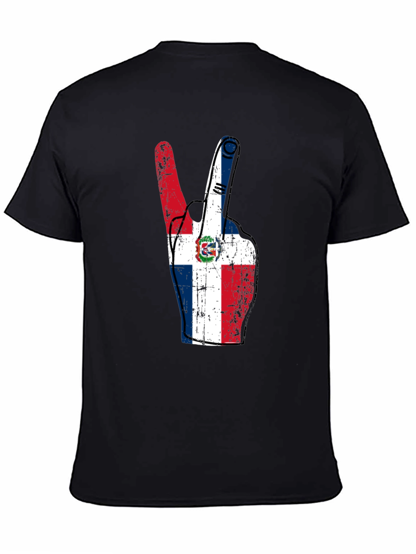 Dominican Republic Peace Sign T-Shirt