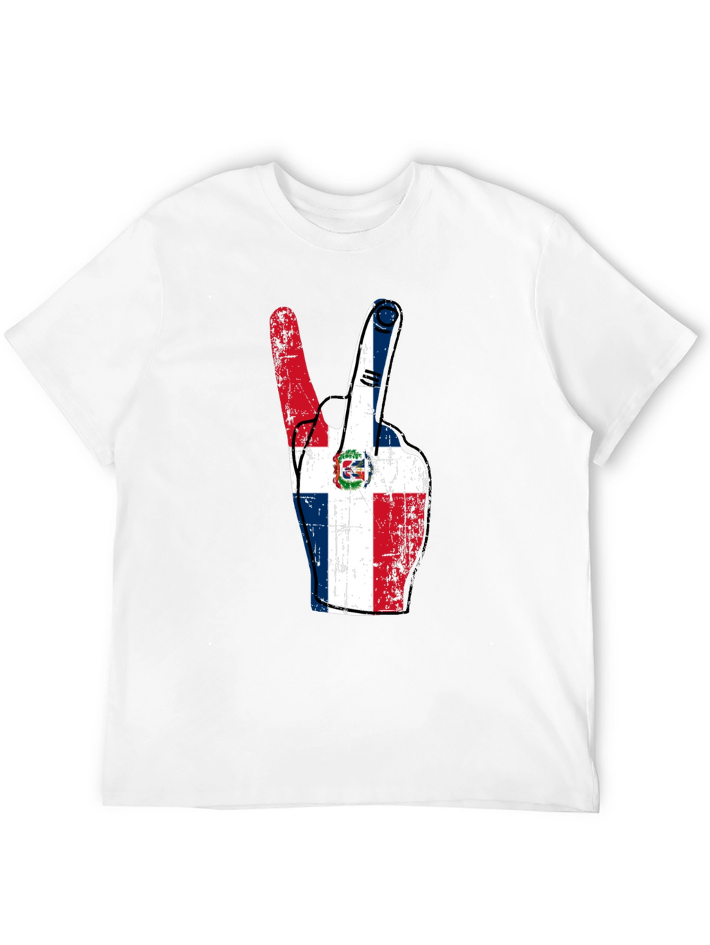 Dominican Republic Peace Sign T-Shirt