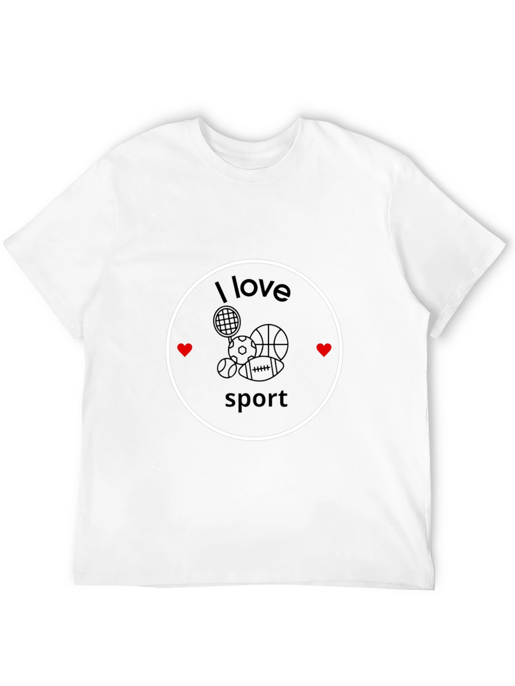 I Love Sport T-Shirt - Stylish Graphic Tee