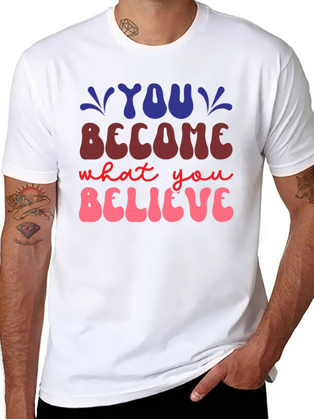 Inspirational Quote Graphic T-Shirt