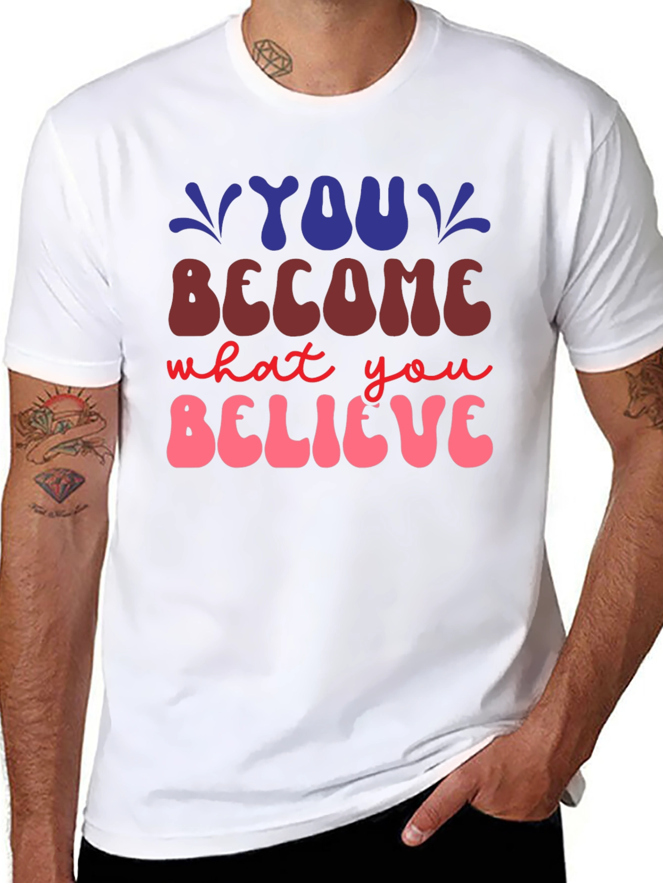 Inspirational Quote Graphic T-Shirt