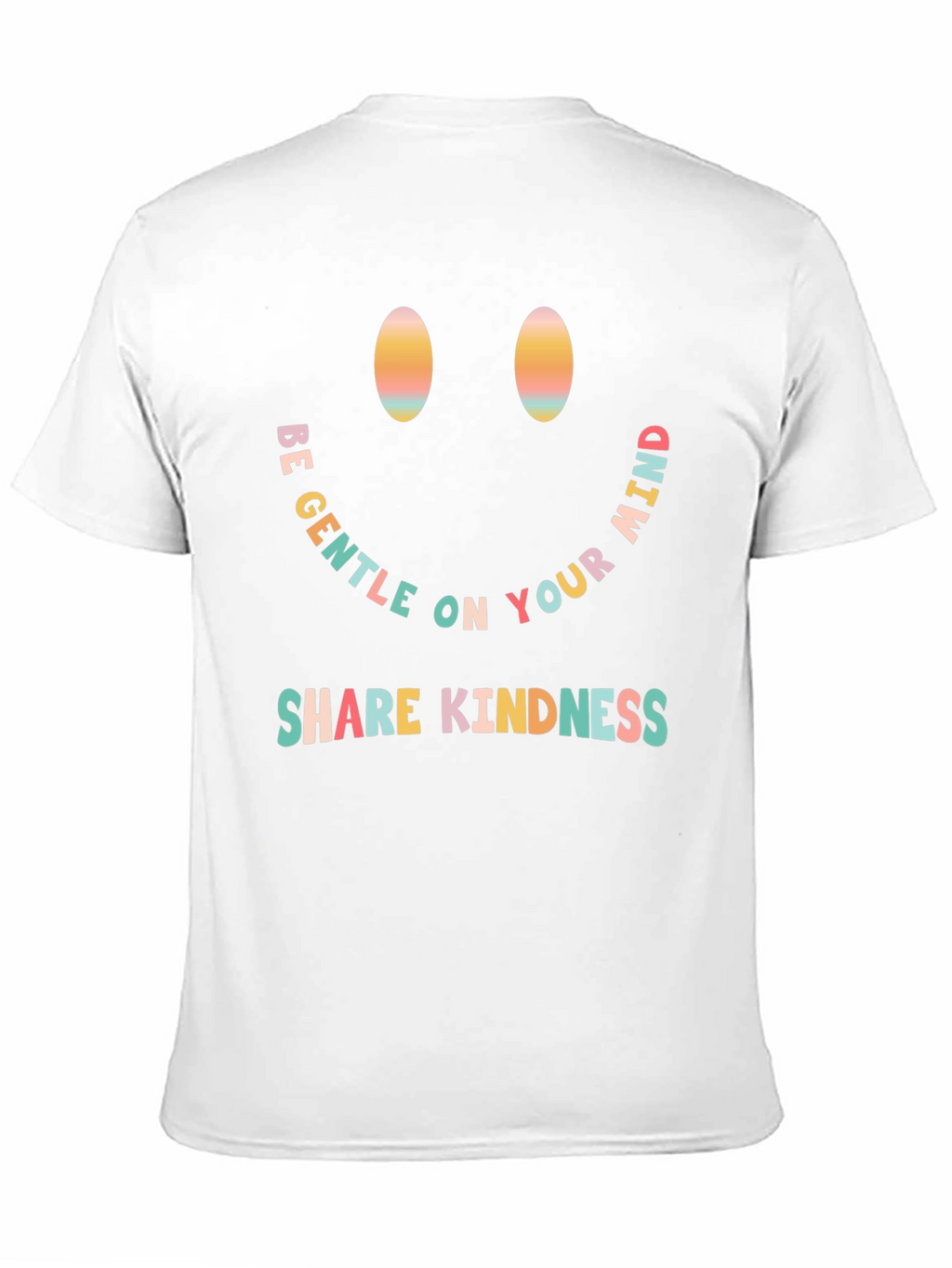 Be Gentle Smiley Face Graphic Tee