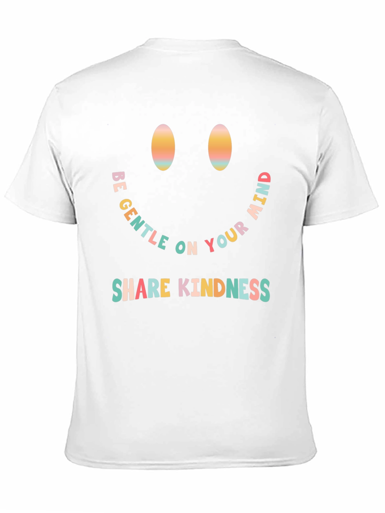 Be Gentle Smiley Face Graphic Tee