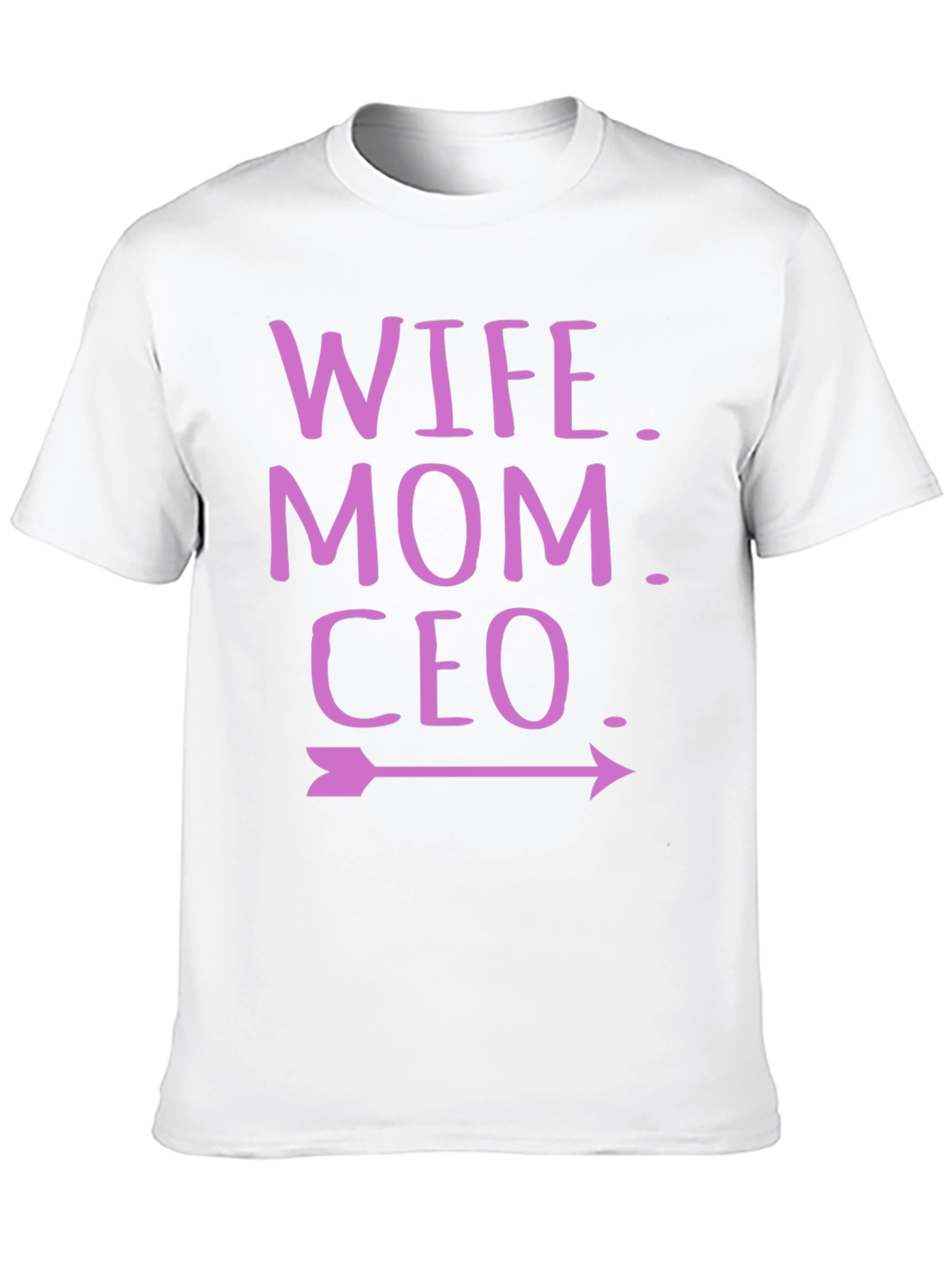 Wife Mom CEO T-Shirt - Empowered Womens Tee