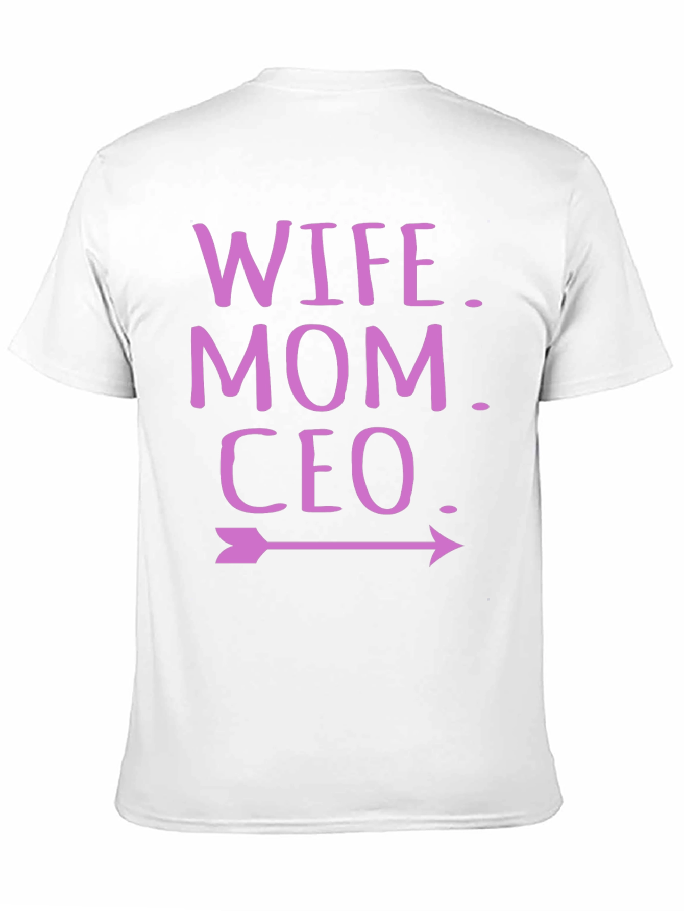 Wife Mom CEO T-Shirt - Empowered Womens Tee