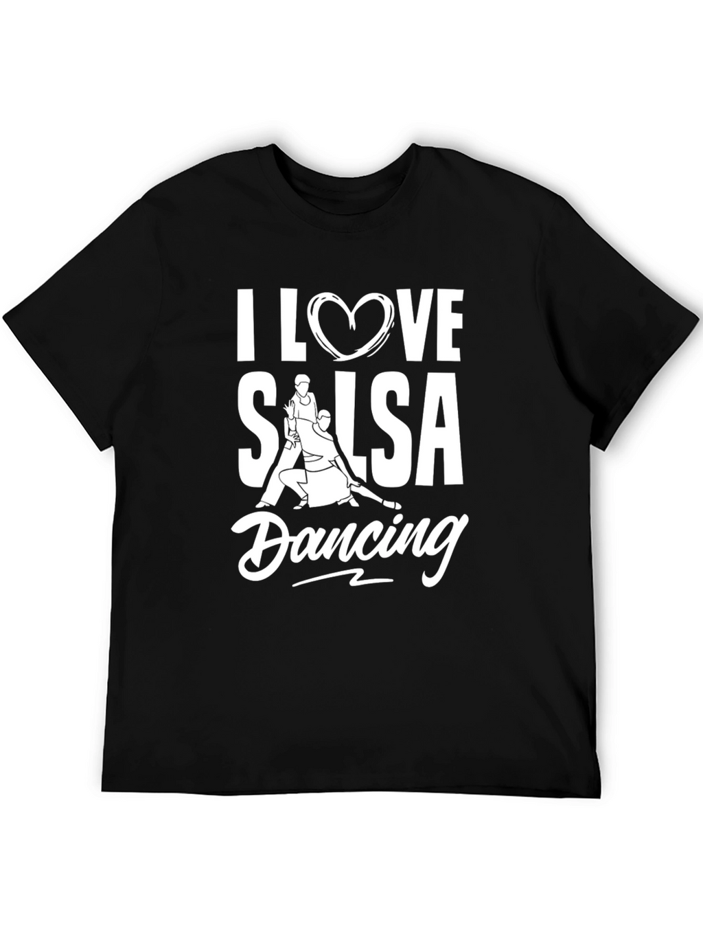 I Love Salsa Dancing Graphic T-Shirt