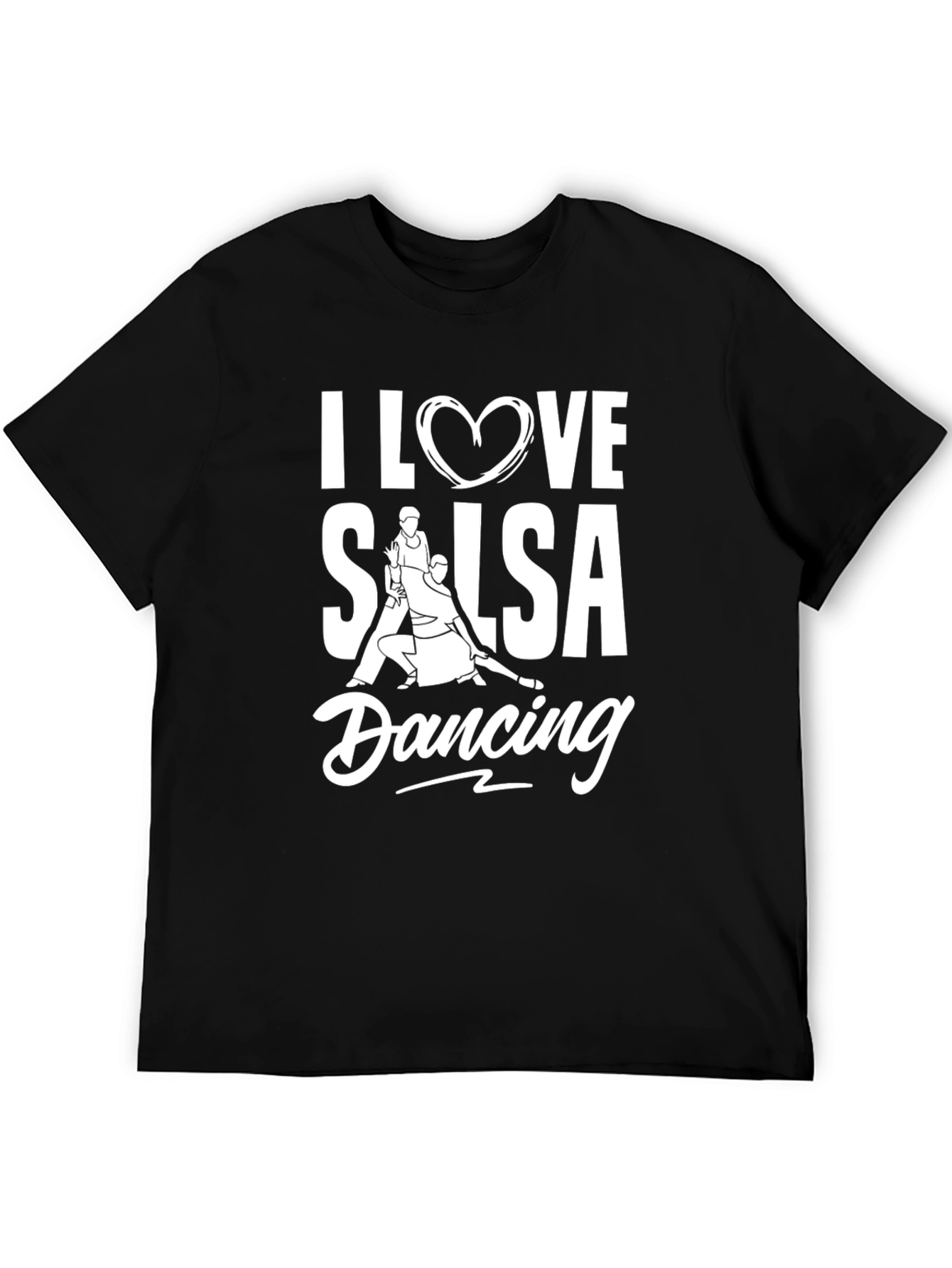 I Love Salsa Dancing Graphic T-Shirt