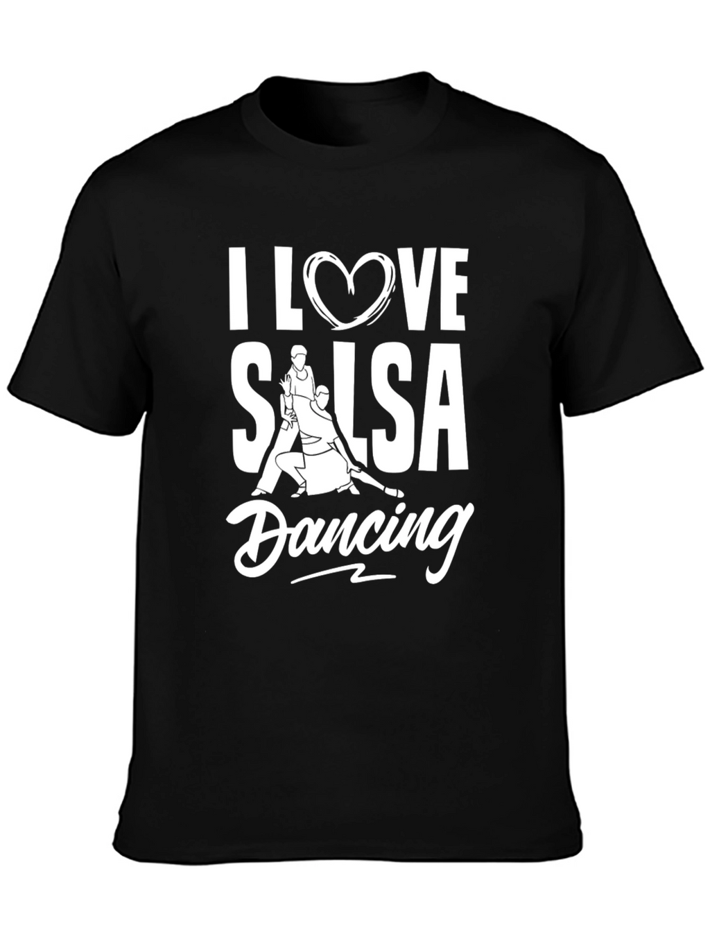 I Love Salsa Dancing Graphic T-Shirt