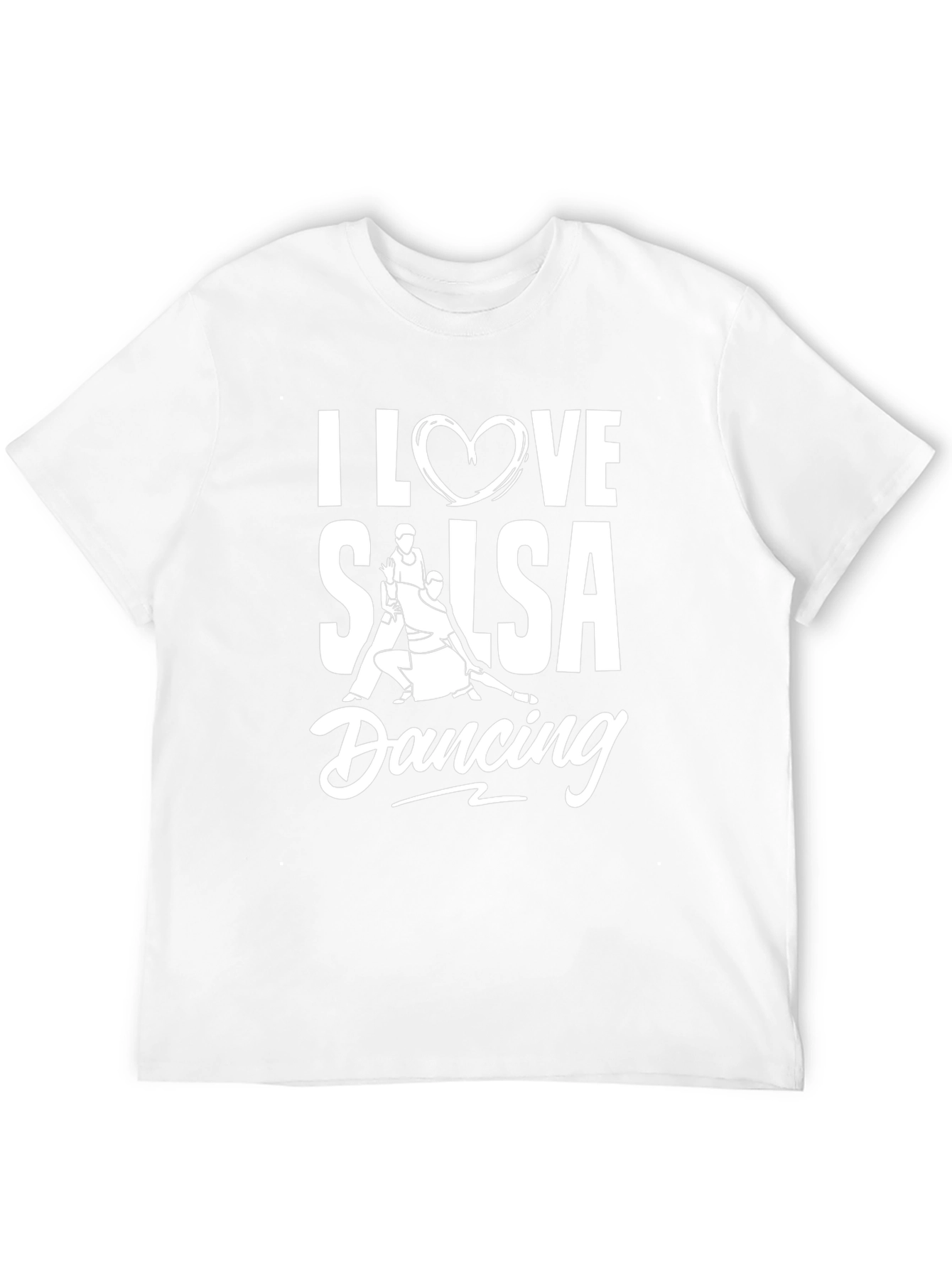 I Love Salsa Dancing Graphic T-Shirt