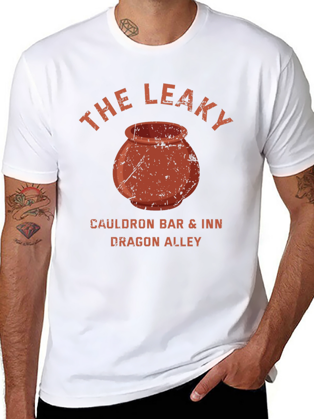 The Leaky Cauldron Bar & Inn Black T-Shirt