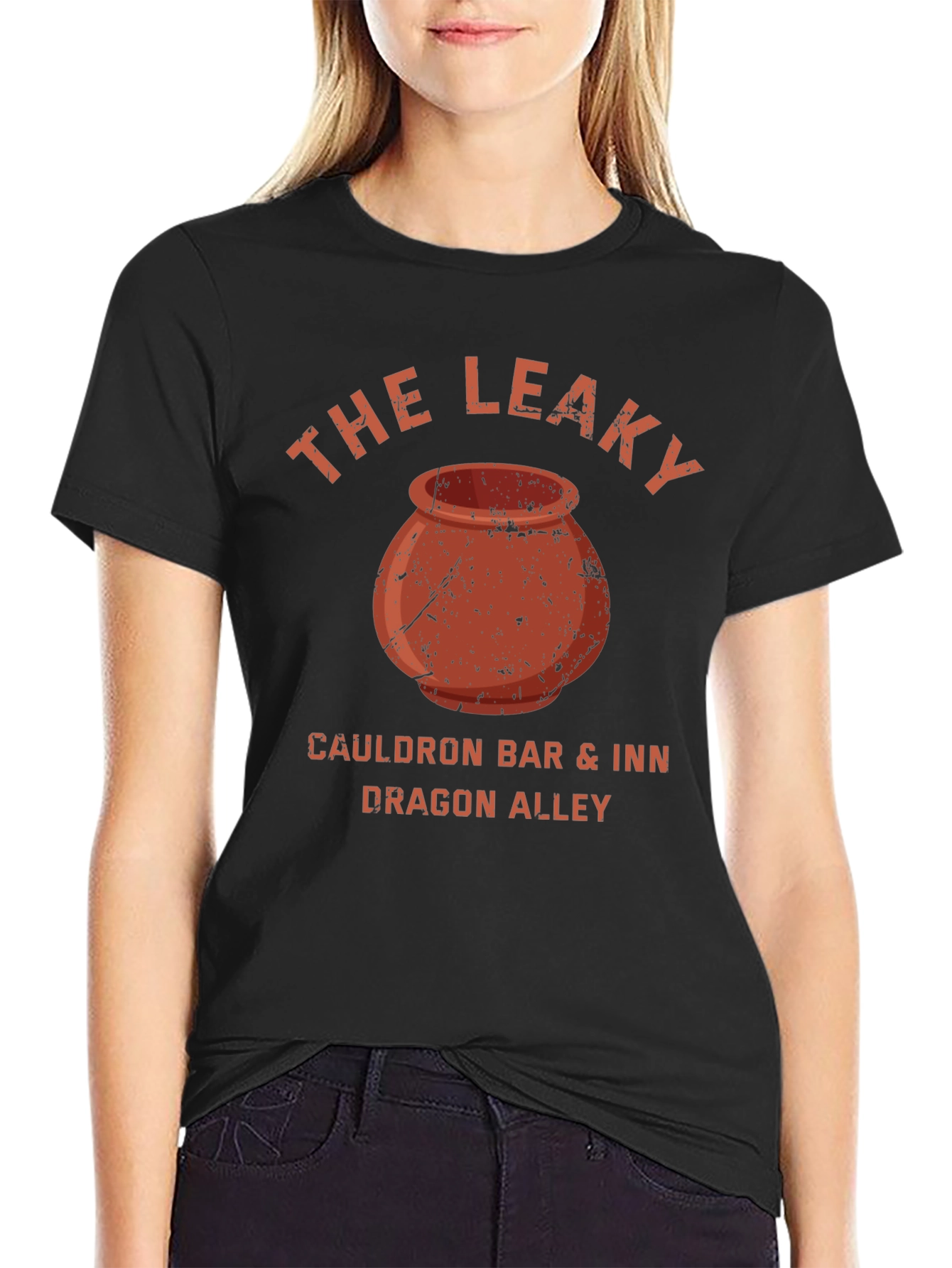 The Leaky Cauldron Bar & Inn Black T-Shirt