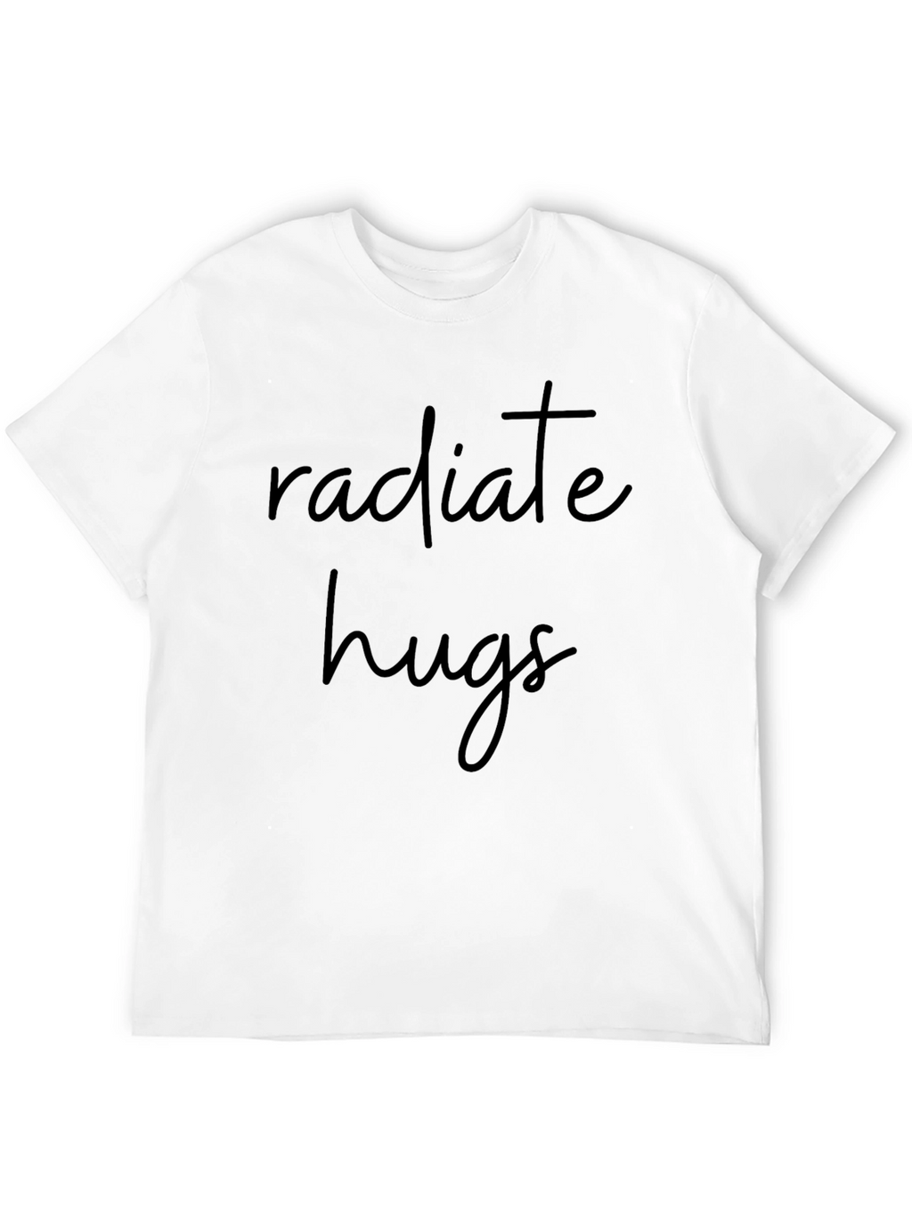 Radiate Hugs Graphic T-Shirt - Casual Comfort