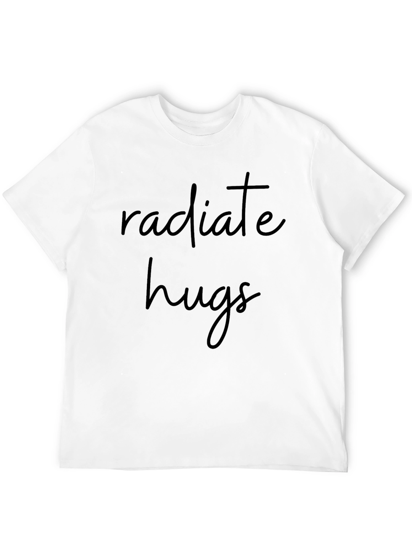 Radiate Hugs Graphic T-Shirt - Casual Comfort