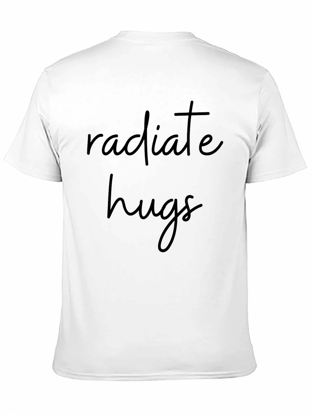 Radiate Hugs Graphic T-Shirt - Casual Comfort