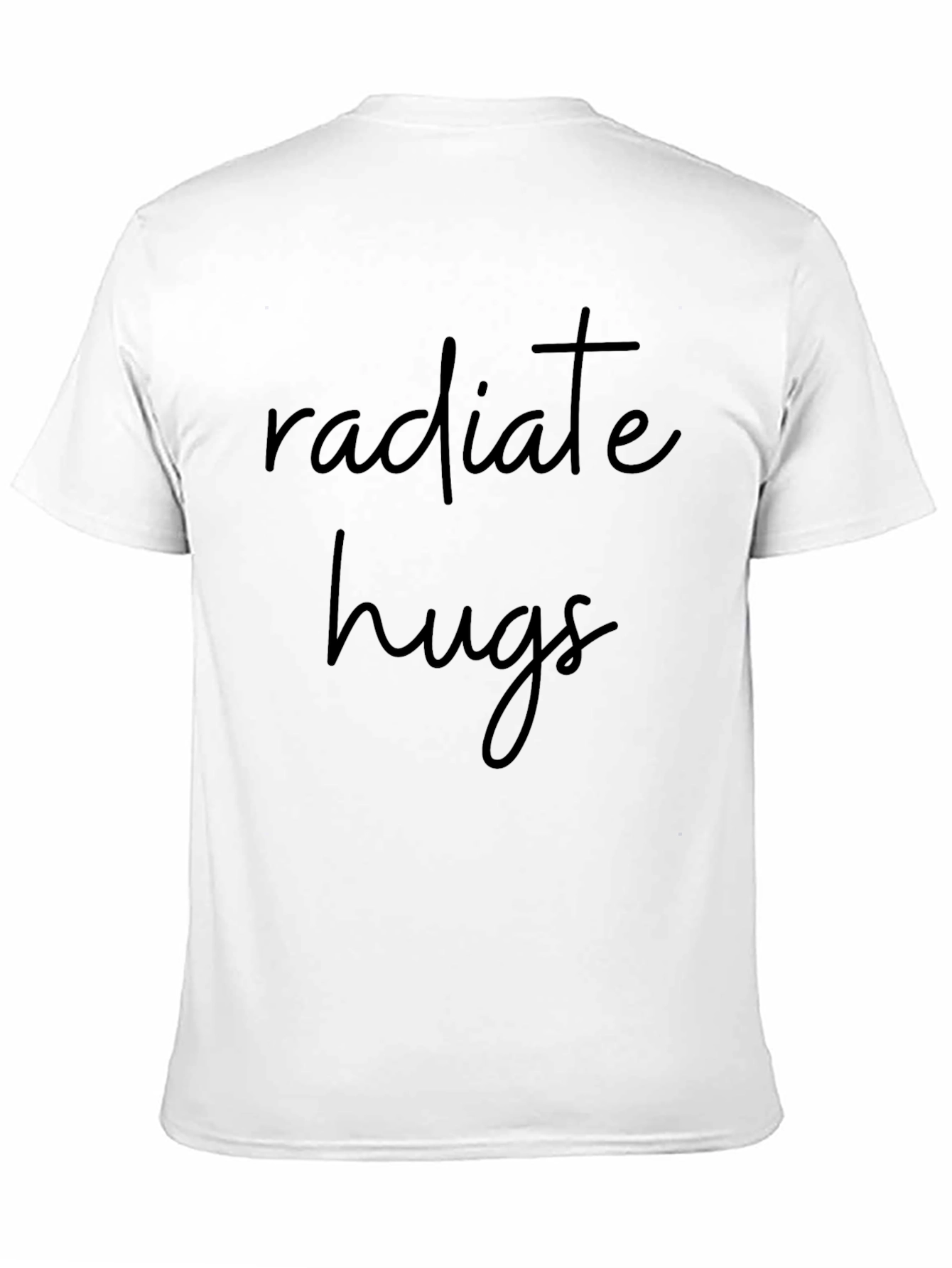 Radiate Hugs Graphic T-Shirt - Casual Comfort