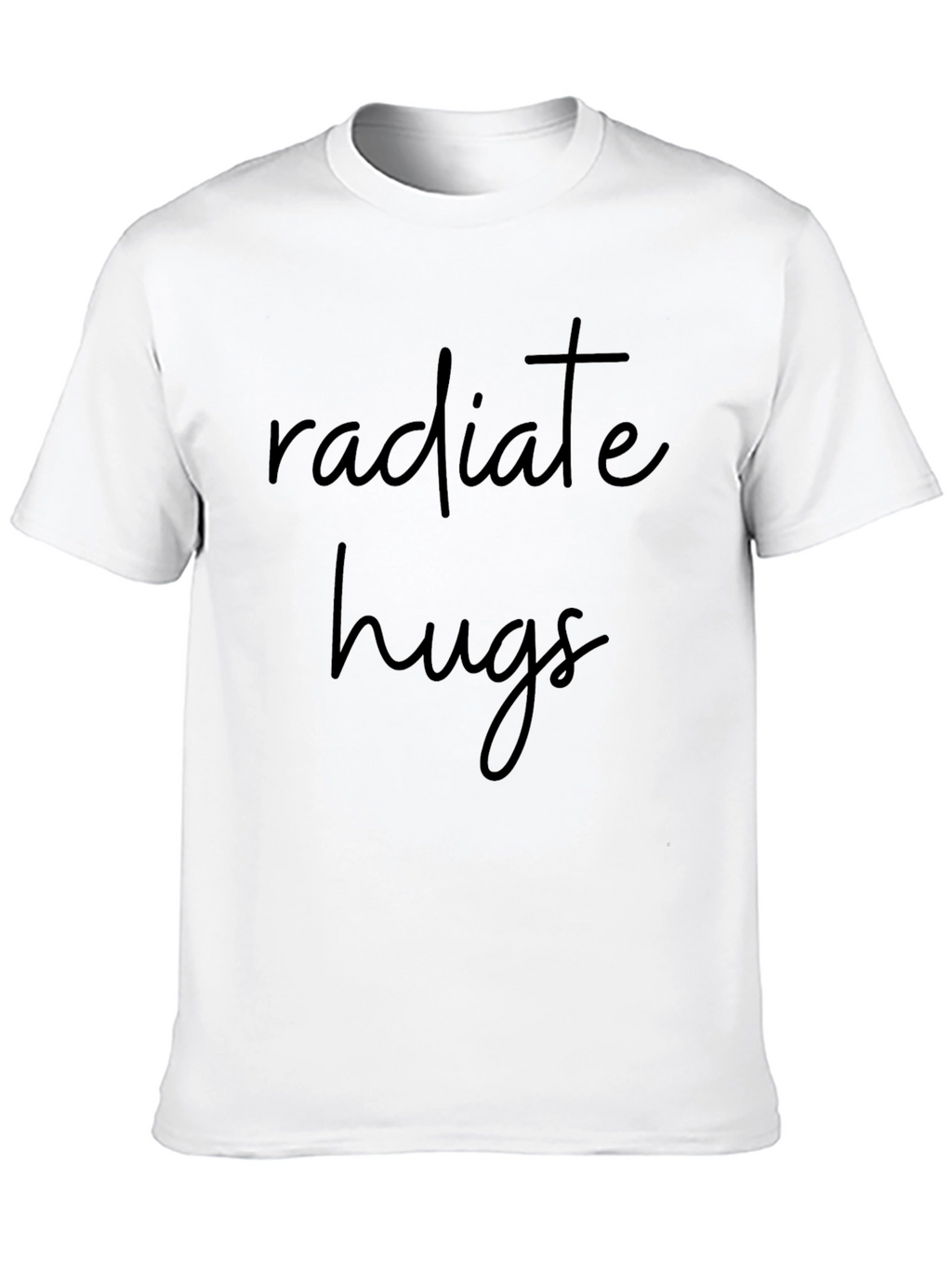 Radiate Hugs Graphic T-Shirt - Casual Comfort