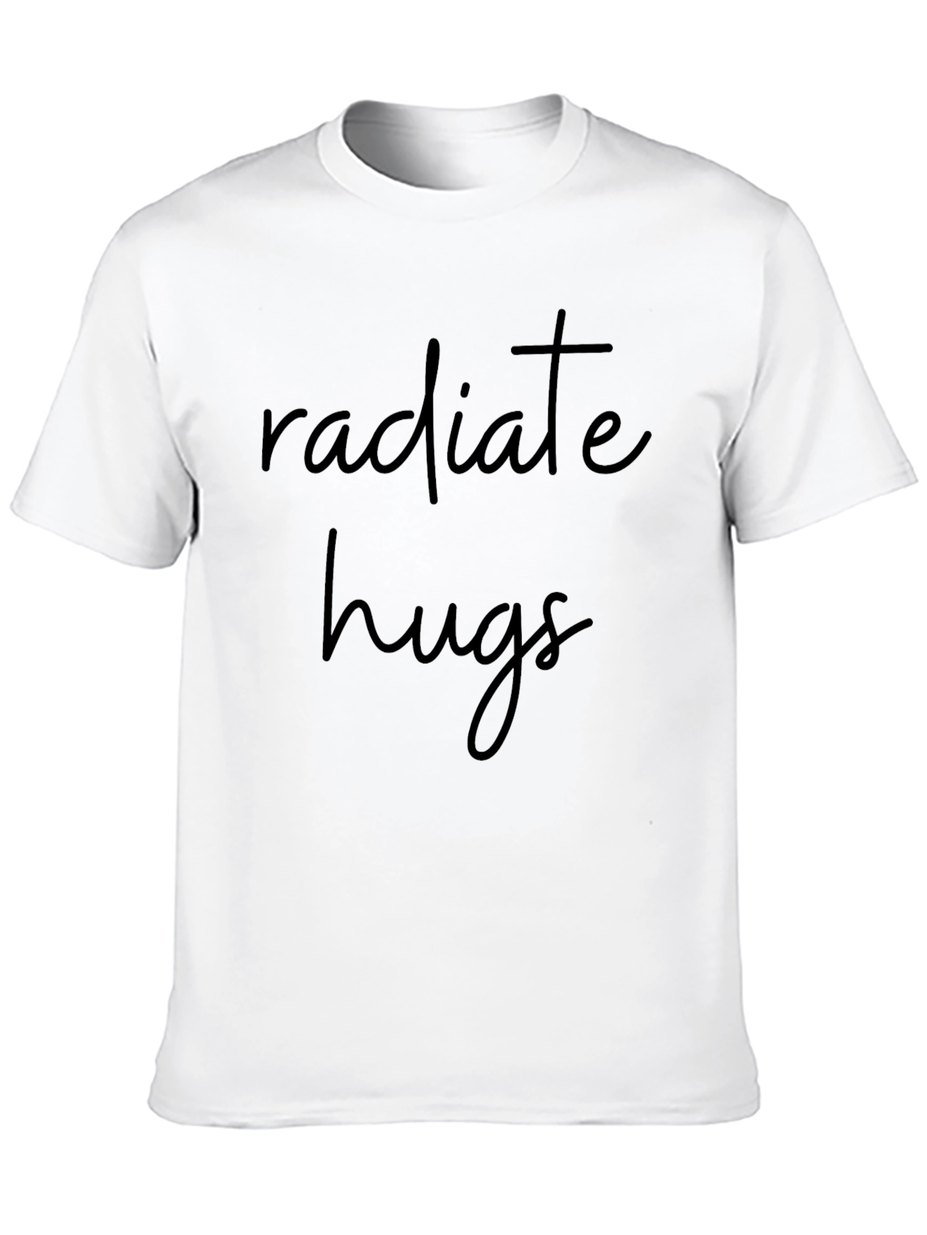 Radiate Hugs Graphic T-Shirt - Casual Comfort