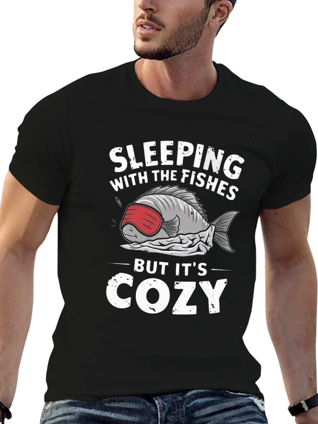 Sleeping with the Fishes Cozy T-Shirt