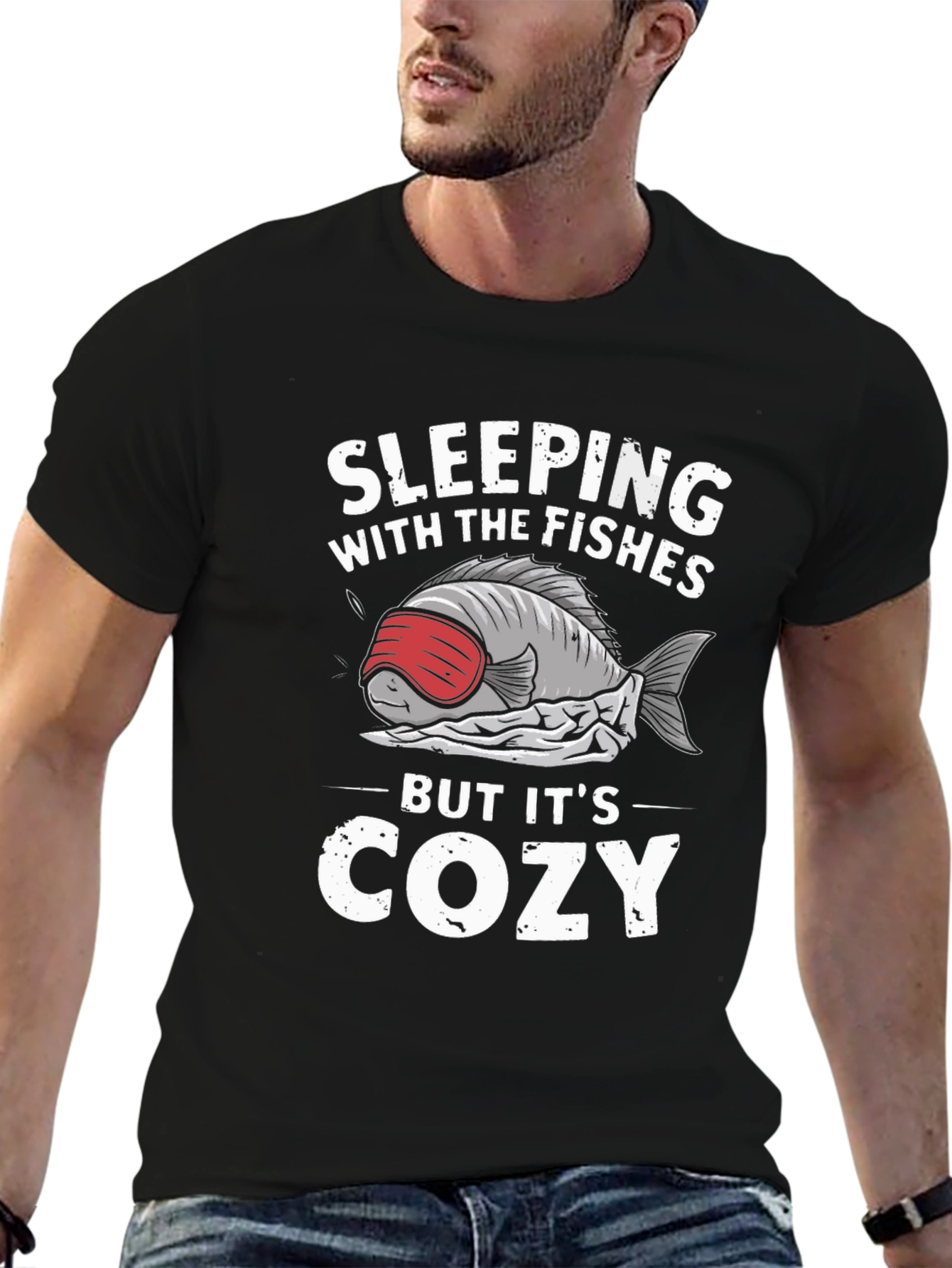 Sleeping with the Fishes Cozy T-Shirt