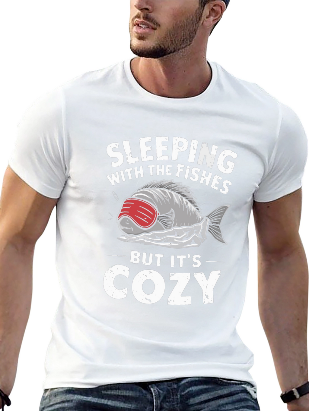 Sleeping with the Fishes Cozy T-Shirt